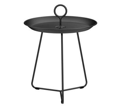 Eyelet Beistelltisch, H 46,5 x Ø 45 cm, Black