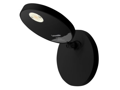 Demetra LED Wandleuchte, Schwarz