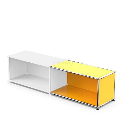 USM Haller Anbaupaket Horizontal 1, Goldgelb RAL 1004, 35 cm