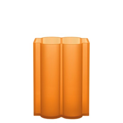 Okra Vase, 24 cm, Orange