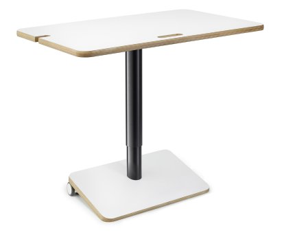 Ongo Spark Schreibtisch, Weiß/Schwarz