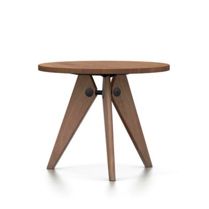 Guéridon Tisch, 900 mm, Amerikanischer Nussbaum massiv, geölt