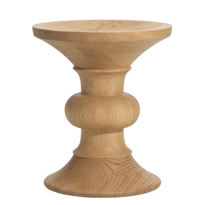 Eames Stools Hocker, Modell B / Kastanie natur