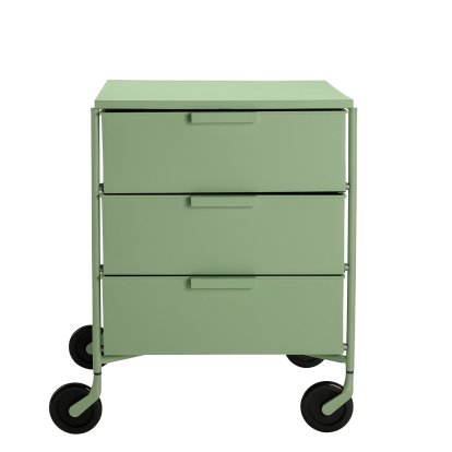 Mobil matt Rollcontainer, Hellgrün
