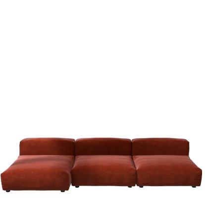 Vetsak Sofa Set 4, Suave - Saffron, Ohne Kissen