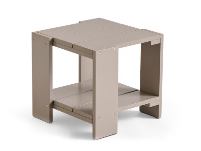 Crate Beistelltisch, Kiefer london fog lackiert