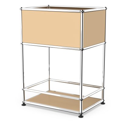 USM Haller Bar Sideboard Typ 2, USM beige, Nivellierfüße