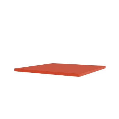 Panton Wire Top Panel, Einzeln mittel (H 1,2 x B 34,8 x T 25,7 cm), MDF Rosehip