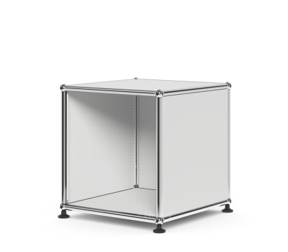 USM Haller Wartezimmer-Beistelltisch, H 35 x B 35 x T 35 cm, Lichtgrau RAL 7035