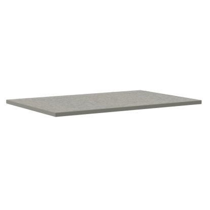 Tischplatte Really Kvadrat für Eiermann Tischgestelle, Cotton grey, 180 x 90 cm