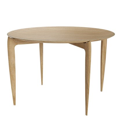 Objects Tray Tisch, Eiche natur, Ø 60 cm