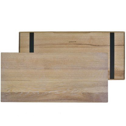 Holzauflage (einzeln) für USM Haller Regale, Größe M, 75 cm x 35 cm, Eiche, weißgeölt