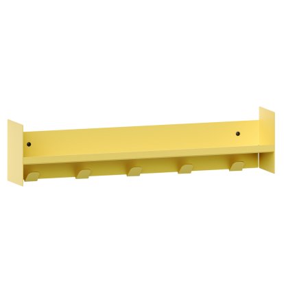Pli Wandregal Slim, 60 cm, Neapelgelb, Mit Haken
