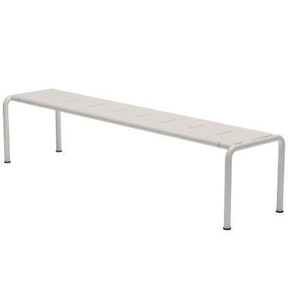 Avanti Bank, 48 x 199,5 cm, Muted White, Aluminium