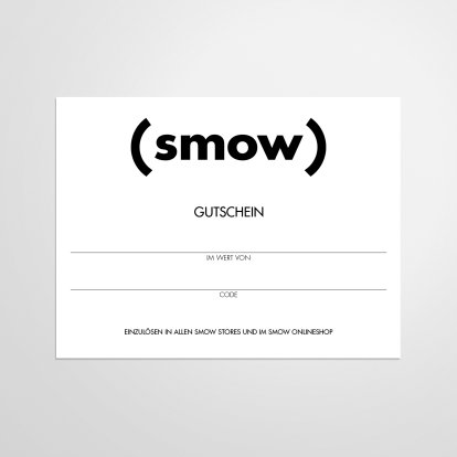 smow Geschenkgutschein, 200 EUR, PDF-Gutschein per E-Mail, Deutsch