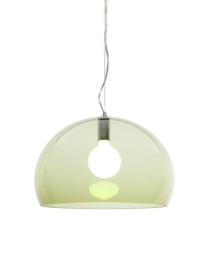 FL/Y Pendelleuchte, Transparent, Olivgrün