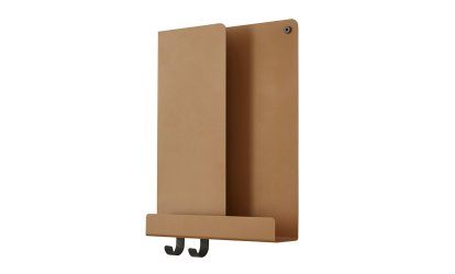 Folded Wandregal, H 40 x B 29,5 cm, Burnt orange