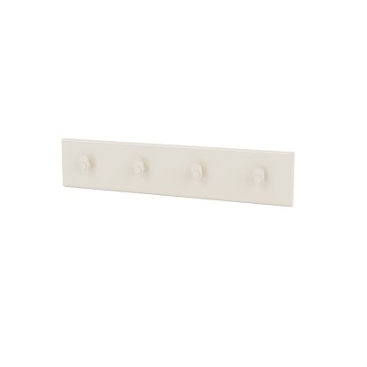 Coat Rack Hakenleiste, 4 Haken, Oat
