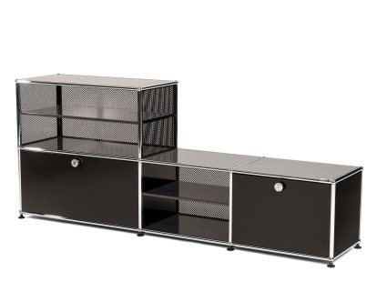 USM Haller Garderobenregal/Bank Typ 2, USM braun
