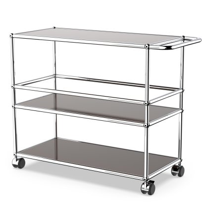 USM Haller Servierwagen Typ 3, USM braun