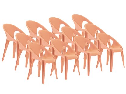 Bell Stuhl Set, 12er Set, Sunrise