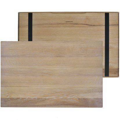 Holzauflage (einzeln) für USM Haller Regale, Größe M, 75 cm x 50 cm, Eiche, weißgeölt
