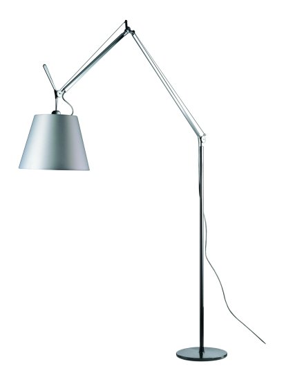Tolomeo Mega Terra Stehleuchte LED, Satin grau, 36 cm