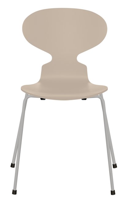 Ameise 3101 Stuhl, Lack, Light beige, Nine grey