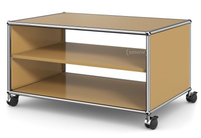 USM Haller TV-Lowboard auf Rollen, Offen, USM beige