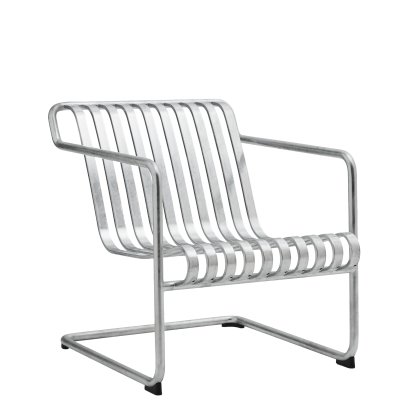 Palissade Lounge Freischwinger, Hot galvanized