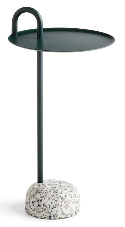Bowler Beistelltisch, Fir green