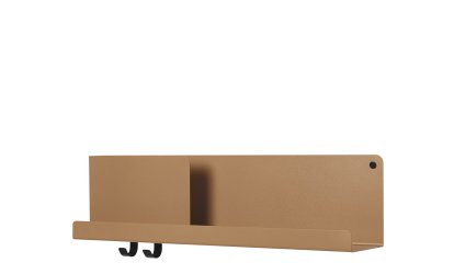 Folded Wandregal, H 16,5 x B 63 cm, Burnt orange