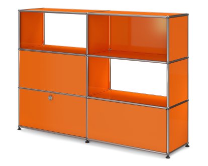 USM Haller Raumteiler Typ 1, Reinorange RAL 2004