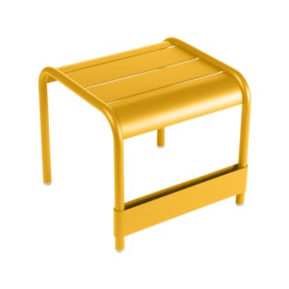 Luxembourg Beistelltisch/Fußhocker, Honig