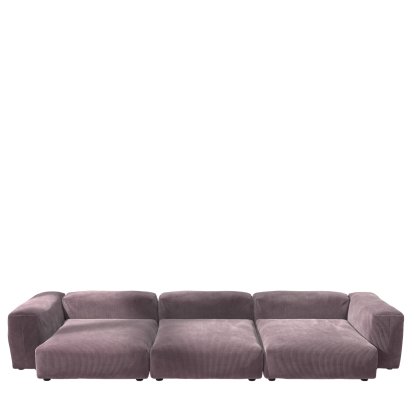 Vetsak Sofa Set 5, Cord velours - Blossom, Ohne Kissen