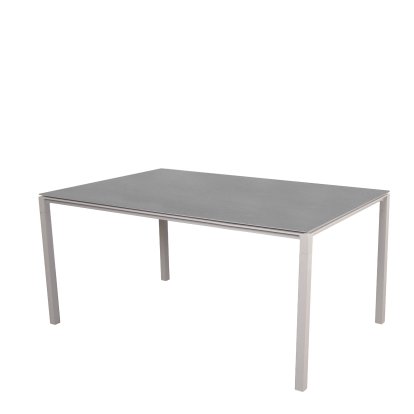 Pure Tisch, 150 cm x 90 cm, Basalt, Sand