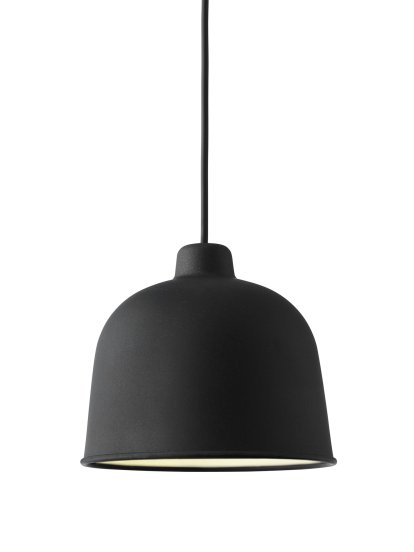 Grain Pendelleuchte, Schwarz