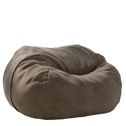 Vetsak Sitzsack, L (H 90 x Ø 140 cm), Leather - Cacao