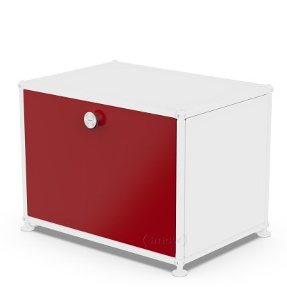USM Haller Klapptür für USM Haller Regale, 50 cm x 35 cm, USM rubinrot, ohne Schloss