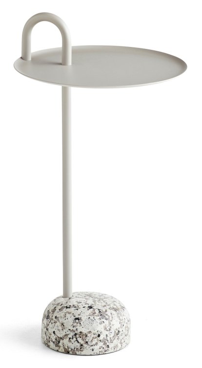 Bowler Beistelltisch, Beige