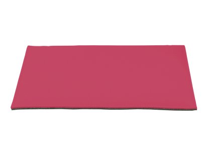 Sitzauflage für Ulmer Hocker, Mit Polster, coralle