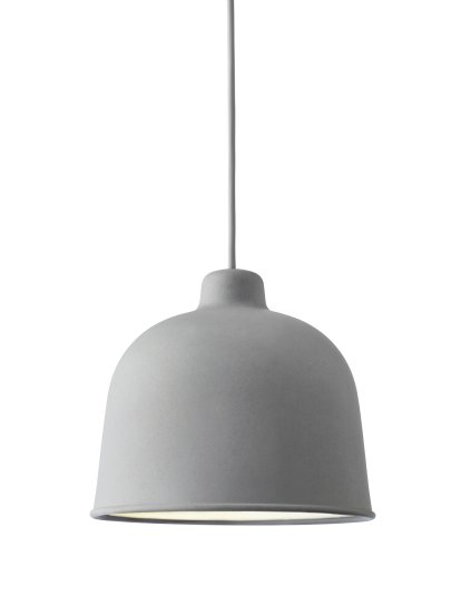 Grain Pendelleuchte, Grau