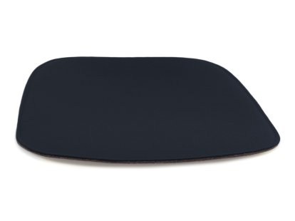 Sitzauflage für Eames Armchairs, Mit Polster, uni grau dunkel