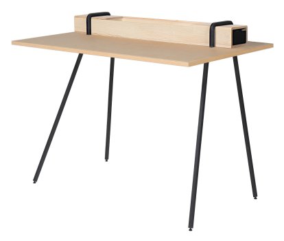 Kurt Sekretär, MDF pur, Esche unbehandelt