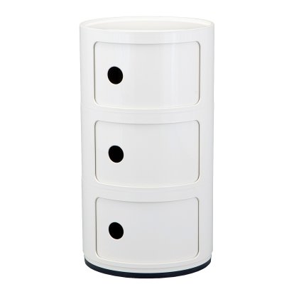Componibili Container rund 3 Fächer
