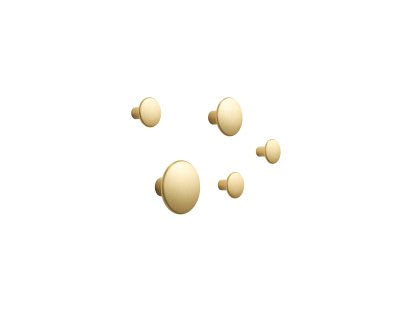 The Dots Metal Wandhaken 5er Set