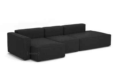 Mags Soft Sofa Kombination 4, Armlehne links, Hallingdal 180 - charcoal