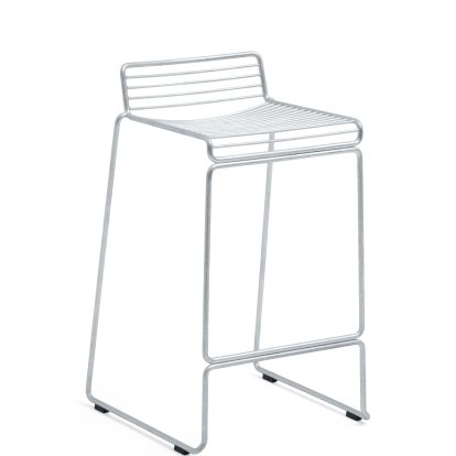 Hee Barhocker, Küchenvariante: Sitzhöhe 65 cm, Hot galvanized