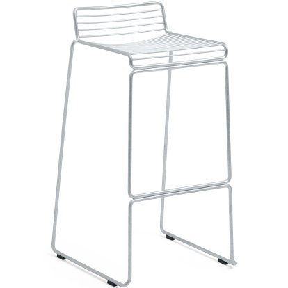 Hee Barhocker, Barvariante: Sitzhöhe 75 cm, Hot galvanized