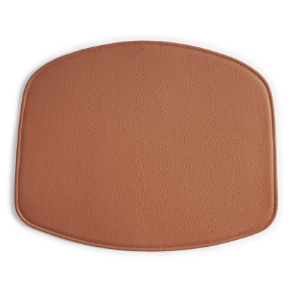 Sitzauflage für About A Chair , Für AAC ohne Armlehnen, Leder Scozia, cognac